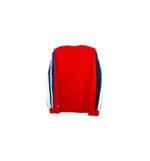 Red crew with sleeve stripe - Image 2