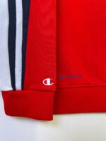 Red crew with sleeve stripe - Image 5