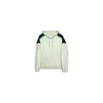 Ecru Shoulder Stripe Hoodie