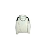 Ecru Shoulder Stripe Hoodie - Image 5