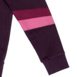 Burgandy Crew with Stripes - Image 7
