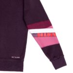 Burgandy Crew with Stripes - Image 9