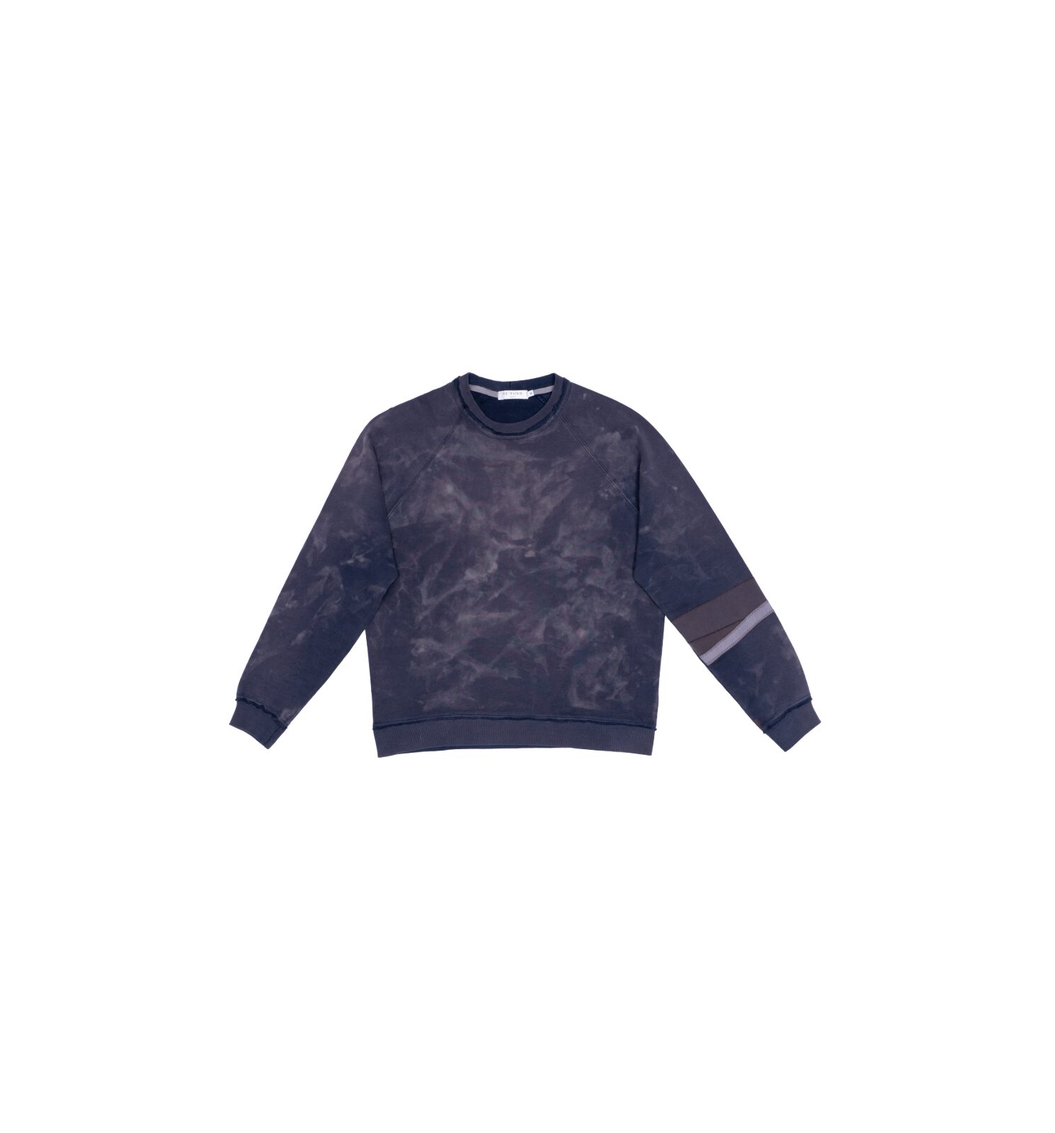 Tie Dye Crew with Stripes - Image 1