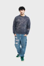Tie Dye Crew with Stripes - Image 2