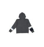 Grey Hoodie with Stripes - Image 2