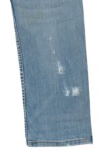 Mid Blue Denim with Sport Stripe - Image 4